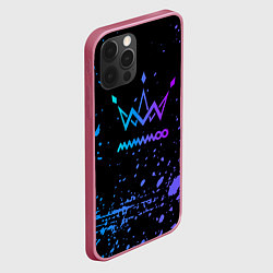 Чехол для iPhone 12 Pro Max Mamamoo neon, цвет: 3D-малиновый — фото 2