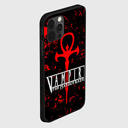 Чехол для iPhone 12 Pro Max Vampire The Masquerade Bloodlines, цвет: 3D-черный — фото 2