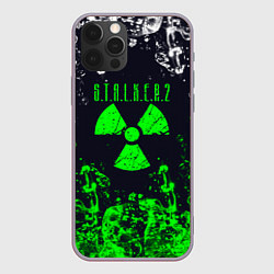 Чехол для iPhone 12 Pro Max STALKER 2 СТАЛКЕР 2 ВОДА, цвет: 3D-серый