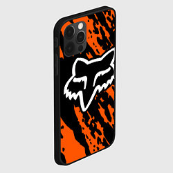 Чехол для iPhone 12 Pro Max FOX MOTOCROSS ORANGE, цвет: 3D-черный — фото 2