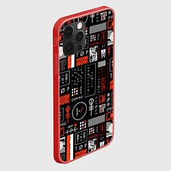 Чехол для iPhone 12 Pro Max TWENTY ONE PILOTS 21, цвет: 3D-красный — фото 2