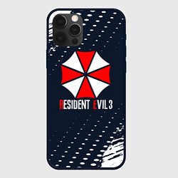 Чехол для iPhone 12 Pro Max Umbrella Corporation Resident Evil Краски, цвет: 3D-черный