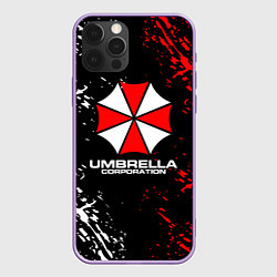 Чехол для iPhone 12 Pro Max Umbrella Corporation Resident Evil, цвет: 3D-сиреневый