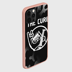 Чехол для iPhone 12 Pro Max The Cure КОТ Камуфляж, цвет: 3D-светло-розовый — фото 2