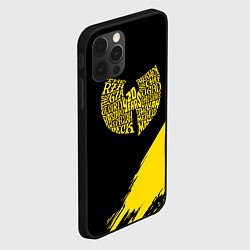 Чехол для iPhone 12 Pro Max Wu-tang clan логотип, цвет: 3D-черный — фото 2