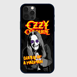 Чехол для iPhone 12 Pro Max OZZY OSBOURNE ОЗЗИ ОСБОРН, цвет: 3D-черный