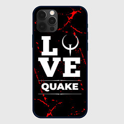 Чехол для iPhone 12 Pro Max Quake Love Классика, цвет: 3D-черный