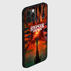 Чехол для iPhone 12 Pro Max Stranger Things 4 Измерения, цвет: 3D-черный — фото 2