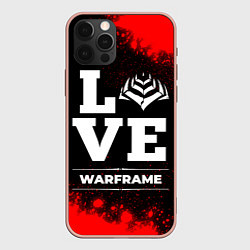 Чехол для iPhone 12 Pro Max Warframe Love Классика, цвет: 3D-светло-розовый