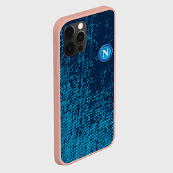 Чехол для iPhone 12 Pro Max Napoli наполи маленькое лого, цвет: 3D-светло-розовый — фото 2
