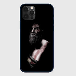 Чехол для iPhone 12 Pro Max Кратос Kratos, цвет: 3D-черный