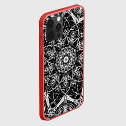 Чехол для iPhone 12 Pro Max Hard Lace, цвет: 3D-красный — фото 2