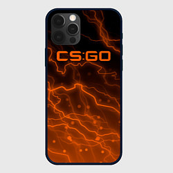 Чехол для iPhone 12 Pro Max Counter Strike cs go молнии, цвет: 3D-черный