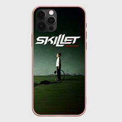 Чехол для iPhone 12 Pro Max Comatose - Skillet, цвет: 3D-светло-розовый