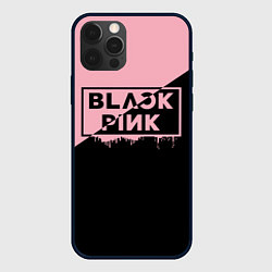 Чехол для iPhone 12 Pro Max BLACKPINK BIG LOGO, цвет: 3D-черный