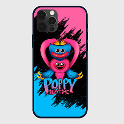 Чехол для iPhone 12 Pro Max GAME POPPY PLAYTIME HAGGY WAGGY AND KISSY MISSY, цвет: 3D-черный