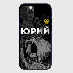 Чехол для iPhone 12 Pro Max Юрий Россия Медведь, цвет: 3D-черный