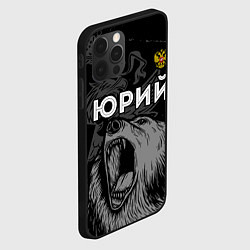 Чехол для iPhone 12 Pro Max Юрий Россия Медведь, цвет: 3D-черный — фото 2
