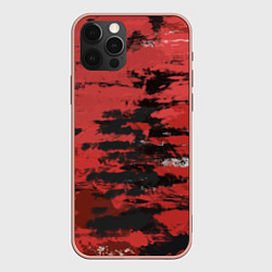 Чехол для iPhone 12 Pro Max Взгляд во тьму, цвет: 3D-светло-розовый