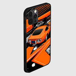 Чехол для iPhone 12 Pro Max Vintage Tron Ретро-автомобиль, цвет: 3D-черный — фото 2