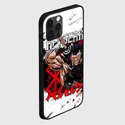 Чехол для iPhone 12 Pro Max Генерал Гатс - BERSERK - БЕРСЕРК, цвет: 3D-черный — фото 2