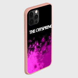 Чехол для iPhone 12 Pro Max The Offspring Rock Legends, цвет: 3D-светло-розовый — фото 2