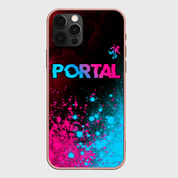 Чехол iPhone 12 Pro Max Portal Neon Gradient