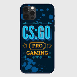 Чехол для iPhone 12 Pro Max Игра CS:GO: PRO Gaming, цвет: 3D-черный