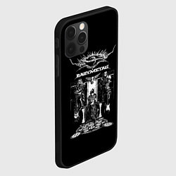 Чехол для iPhone 12 Pro Max BABYMETAL Throne, цвет: 3D-черный — фото 2