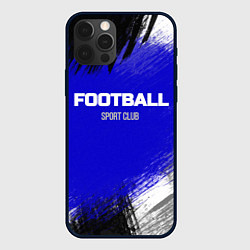 Чехол для iPhone 12 Pro Max Sports club FOOTBALL, цвет: 3D-черный