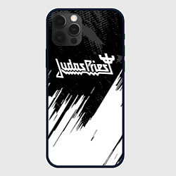 Чехол для iPhone 12 Pro Max Judas Priest metal, цвет: 3D-черный