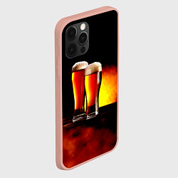 Чехол для iPhone 12 Pro Max Пивасик с Пенкой, цвет: 3D-светло-розовый — фото 2