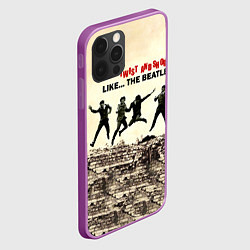 Чехол для iPhone 12 Pro Max Twist and Shout - The Beatles, цвет: 3D-сиреневый — фото 2