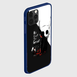 Чехол для iPhone 12 Pro Max Hollow Knight черно-белое, цвет: 3D-тёмно-синий — фото 2