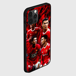 Чехол для iPhone 12 Pro Max Криштиану Роналду Манчестер Юнайтед, цвет: 3D-черный — фото 2