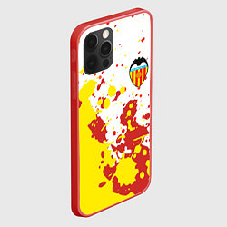 Чехол для iPhone 12 Pro Max Valencia Краска, цвет: 3D-красный — фото 2