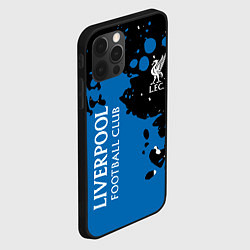 Чехол для iPhone 12 Pro Max Liverpool Краска, цвет: 3D-черный — фото 2