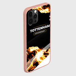 Чехол для iPhone 12 Pro Max Tottenham legendary sport fire, цвет: 3D-светло-розовый — фото 2