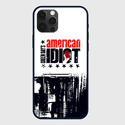 Чехол для iPhone 12 Pro Max Green day american idiot - rock, цвет: 3D-черный