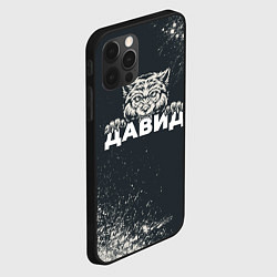 Чехол для iPhone 12 Pro Max Давид зубастый волк, цвет: 3D-черный — фото 2