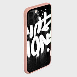 Чехол для iPhone 12 Pro Max Уличное искусство - Граффити, цвет: 3D-светло-розовый — фото 2