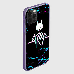 Чехол для iPhone 12 Pro Max Stray - краска - neon, цвет: 3D-серый — фото 2