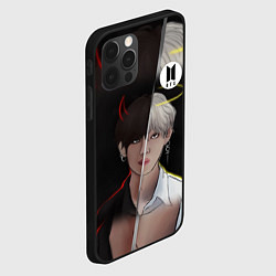 Чехол для iPhone 12 Pro Max BTS Kim Taehyung, цвет: 3D-черный — фото 2