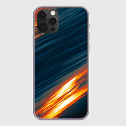 Чехол для iPhone 12 Pro Max Раскаленная гладь, цвет: 3D-серый