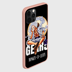 Чехол для iPhone 12 Pro Max Монки Д Луффи 5 гир - One Piece, цвет: 3D-светло-розовый — фото 2