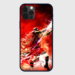 Чехол для iPhone 12 Pro Max Jordan Graffiti Art, цвет: 3D-черный