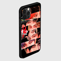 Чехол для iPhone 12 Pro Max Stray Kids eyes full, цвет: 3D-черный — фото 2