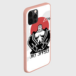 Чехол для iPhone 12 Pro Max Jiu Jitsu red sunJiu Jitsu red sun, цвет: 3D-светло-розовый — фото 2