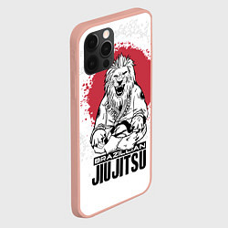 Чехол для iPhone 12 Pro Max Jiu Jitsu red sun, цвет: 3D-светло-розовый — фото 2