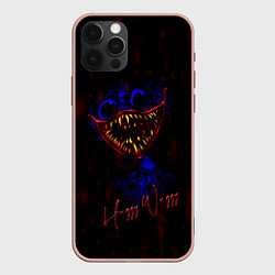 Чехол для iPhone 12 Pro Max Хаги Ваги Темнота, цвет: 3D-светло-розовый